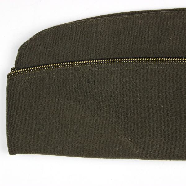 US Army officers OD wool garrison cap - Size 7 3/8