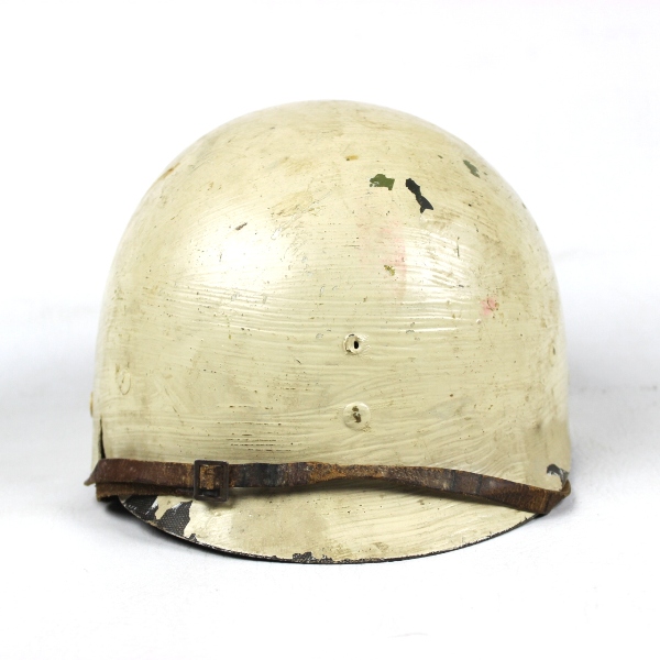 Low pressure Saint-Clair M1 helmet liner w/ white paint 