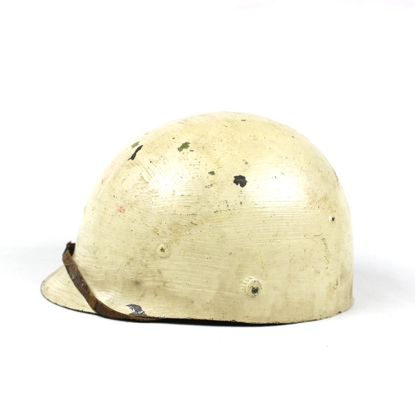 Low pressure Saint-Clair M1 helmet liner w/ white paint 