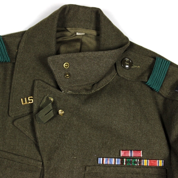 US Army officer Ike jacket - ETO 1st Army