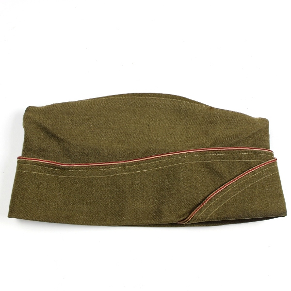 OD wool enlisted men side cap - Airborne engineer