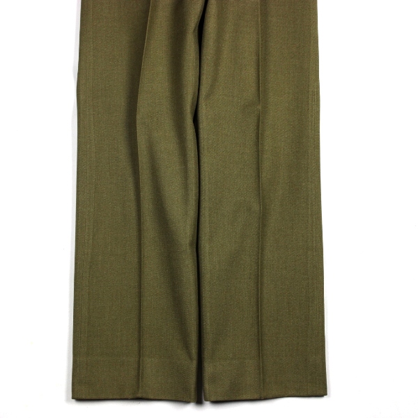 M1937 OD wool serge field trousers - W32 L35