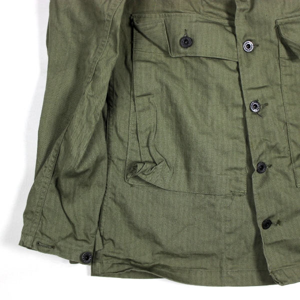 44th Collectors Avenue - US Navy HBT fatigue jacket - 38R Mint