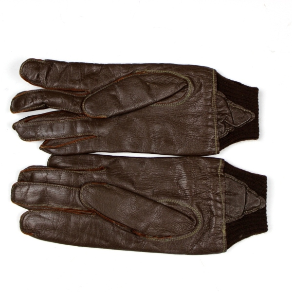 USAAF A-10 leather flight gloves - Size 8