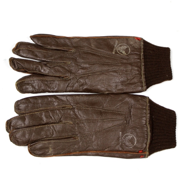 USAAF A-10 leather flight gloves - Size 8