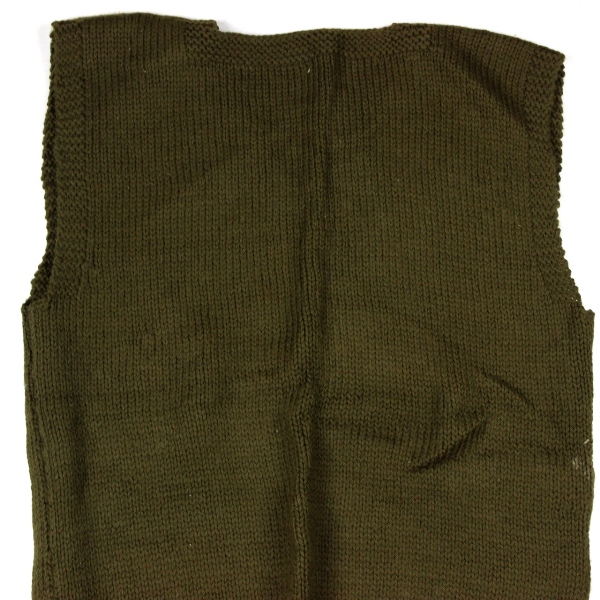 V-neck OD wool sleeveless sweater - ARC