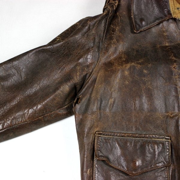 44th Collectors Avenue - USAAF leather flight jacket type A-2