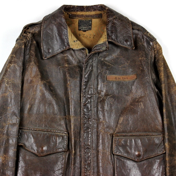 44th Collectors Avenue - USAAF leather flight jacket type A-2