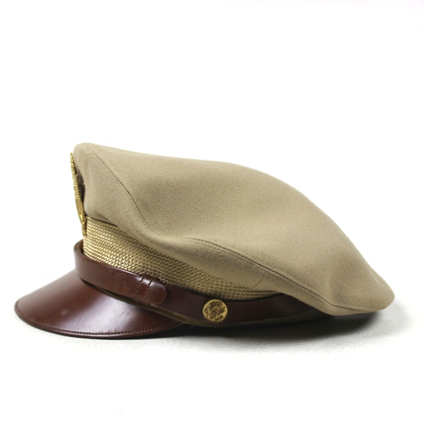 USAAF khaki officers dress cap