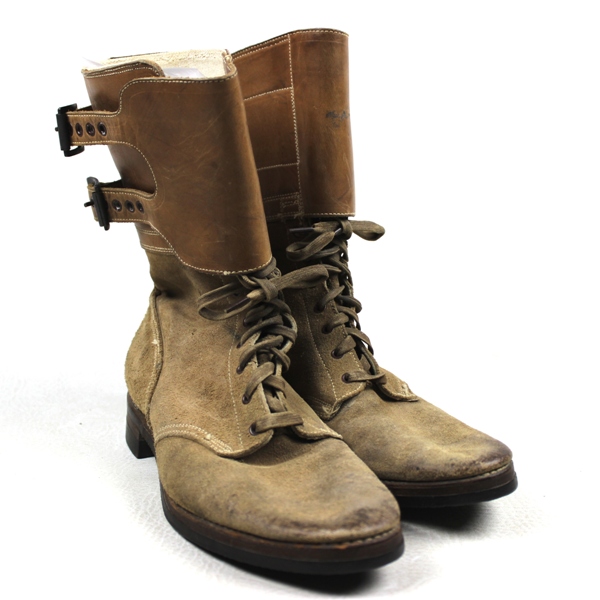 WAC M-1943 double buckle boots - Size 9 1/2