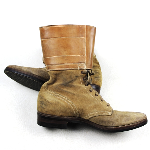 WAC M-1943 double buckle boots - Size 9 1/2