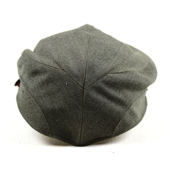 USMCWR forest green officer dress cap - Identified